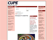 Tablet Screenshot of nbequality.cupe.ca