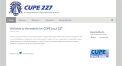 Desktop Screenshot of 227.cupe.ca
