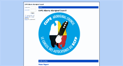 Desktop Screenshot of albertaaboriginal.cupe.ca