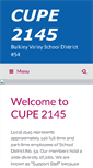 Mobile Screenshot of 2145.cupe.ca