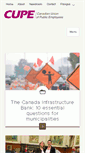 Mobile Screenshot of 1506.cupe.ca