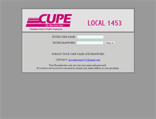 Tablet Screenshot of 1453.cupe.ca