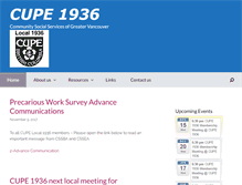 Tablet Screenshot of 1936.cupe.ca