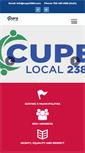 Mobile Screenshot of 2380.cupe.ca