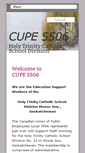 Mobile Screenshot of 5506.cupe.ca