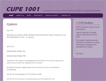 Tablet Screenshot of 1001.cupe.ca