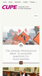 Mobile Screenshot of 1329.cupe.ca
