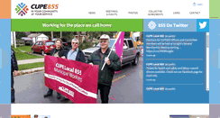 Desktop Screenshot of 855.cupe.ca