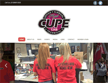 Tablet Screenshot of 1348.cupe.ca