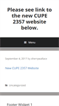 Mobile Screenshot of 2357.cupe.ca