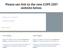 Tablet Screenshot of 2357.cupe.ca