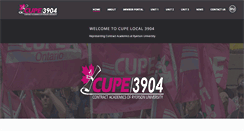 Desktop Screenshot of 3904.cupe.ca