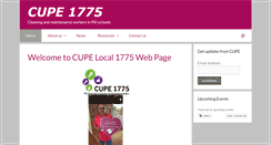 Desktop Screenshot of 1775.cupe.ca