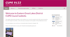 Desktop Screenshot of egl.cupe.ca