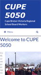 Mobile Screenshot of 5050.cupe.ca