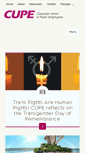 Mobile Screenshot of 3570.cupe.ca