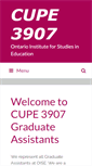 Mobile Screenshot of 3907.cupe.ca