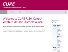 Tablet Screenshot of cwo.cupe.ca